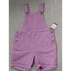 Blue Mountain BIB Canvas Shortall Mesa Rose - Pink - Large - NWT - 2424937